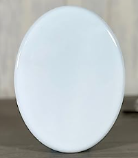 6 x8 cm (Sporöskjulaga)