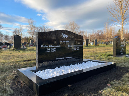 LEGSTEINN ''GEISLI'' með grófum hliðum